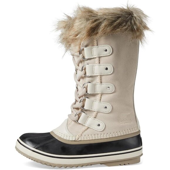 ✨ Sorel Waterproof Boot Women Cream Rubber Joan of Arctic Comfortable Style Boot - Picture 1 of 6